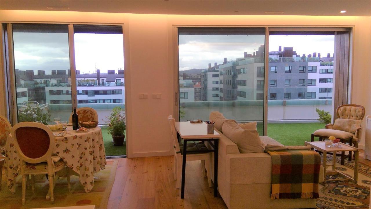 圣地亚哥－德孔波斯特拉Preciosa Habitacion Doble En Atico Con Terraza II公寓 外观 照片