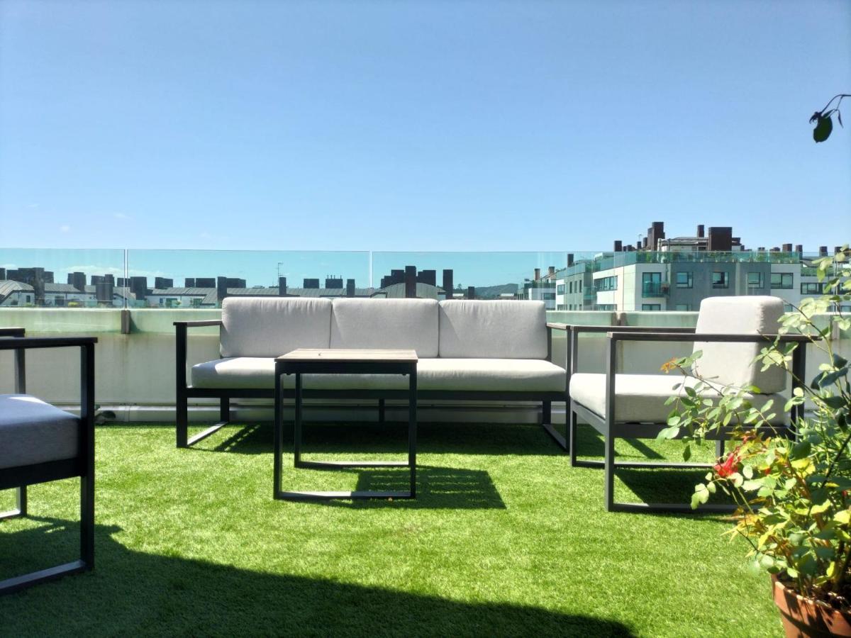 圣地亚哥－德孔波斯特拉Preciosa Habitacion Doble En Atico Con Terraza II公寓 外观 照片