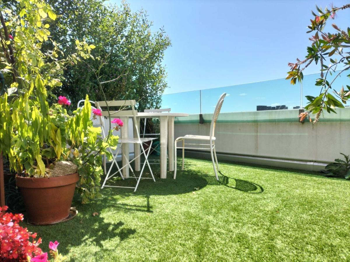 圣地亚哥－德孔波斯特拉Preciosa Habitacion Doble En Atico Con Terraza II公寓 外观 照片