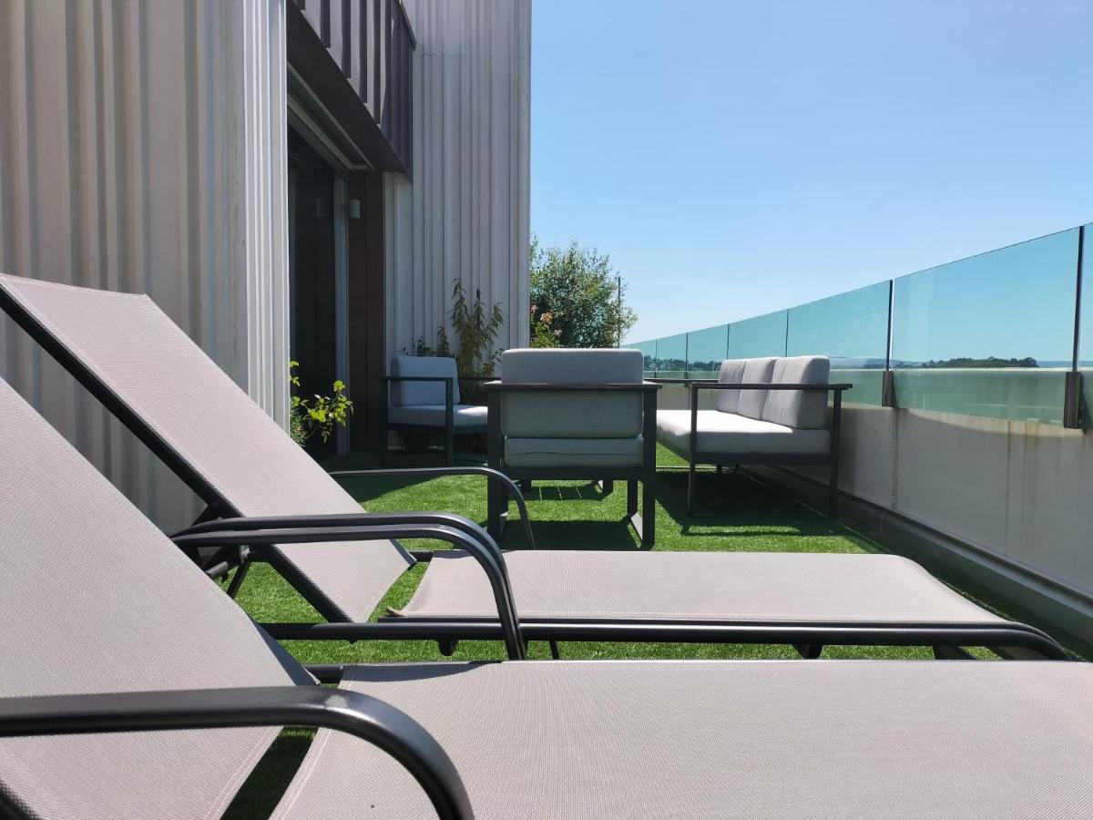 圣地亚哥－德孔波斯特拉Preciosa Habitacion Doble En Atico Con Terraza II公寓 外观 照片